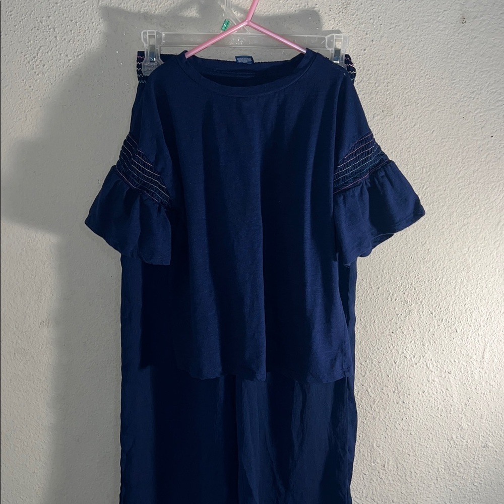 Arizona Jean Company Kids Matching Set - Blue and Pink